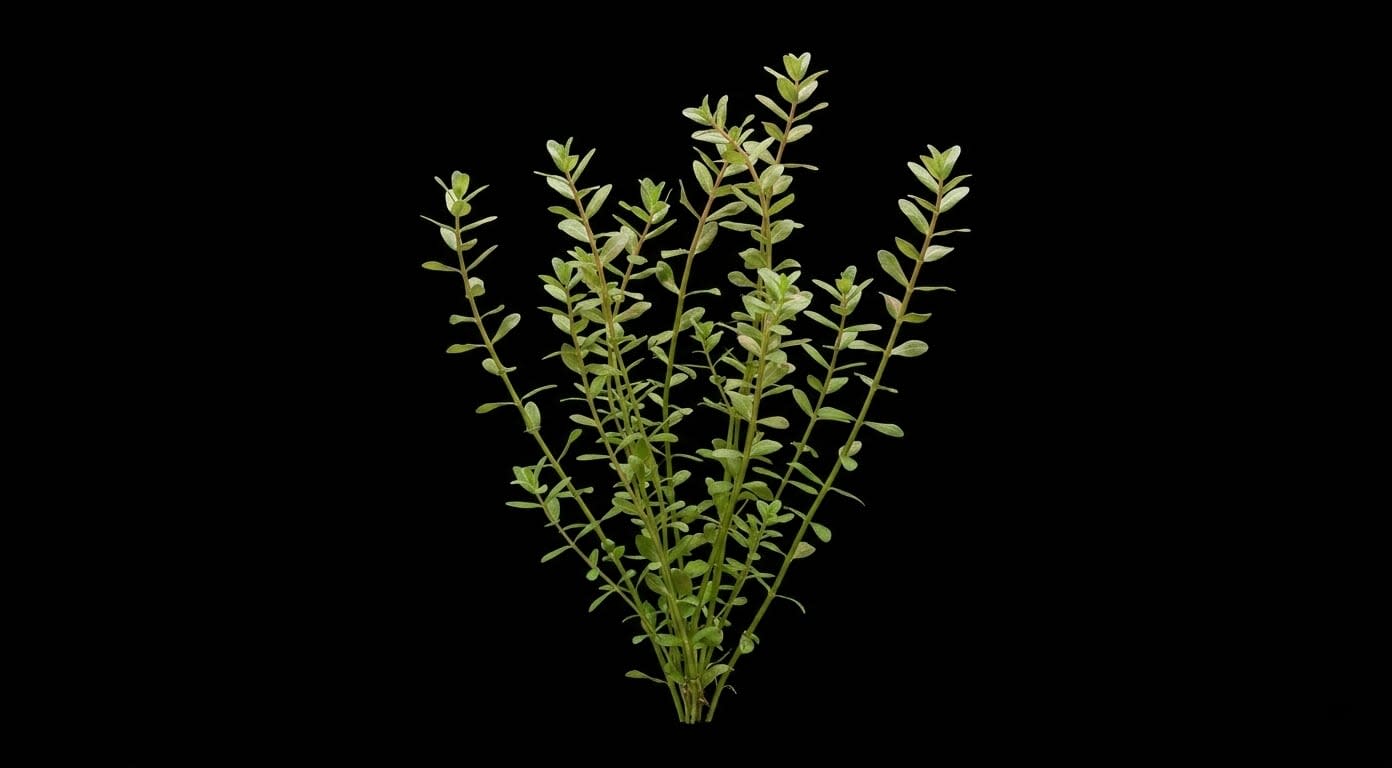 Ротала (Rotala) утворює тонкі стебла з густим листям і легко формує пишні групи після регулярної обрізки.